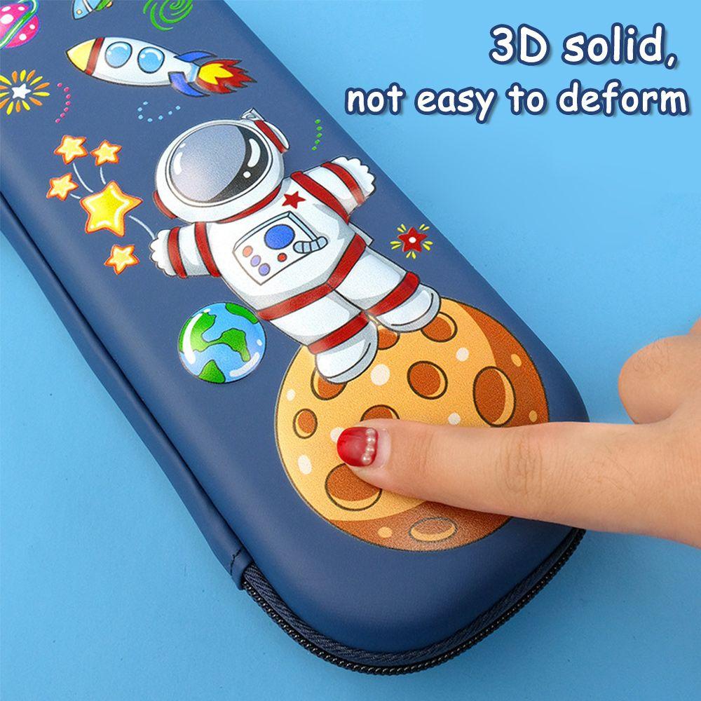 UUMIR Hộp Bút EVA Họa Tiết Vũ Trụ 3D Dễ Thương
