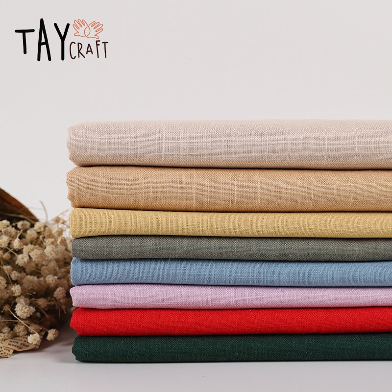 Vải linen xước KT 50x140cm