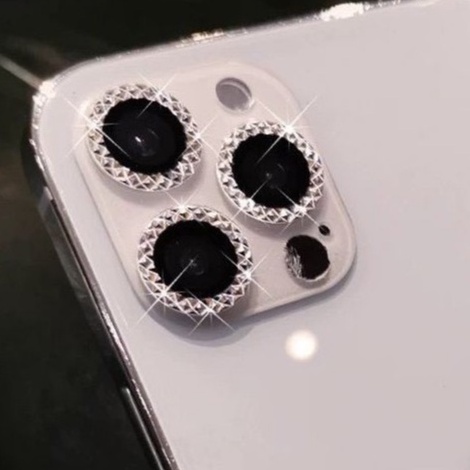 Cường lực bảo vệ Camera cho iphone Kim Cương sang trọng ,tinh tế bảo vệ mắt camera IP 12 Pro Max, 11 Pro max