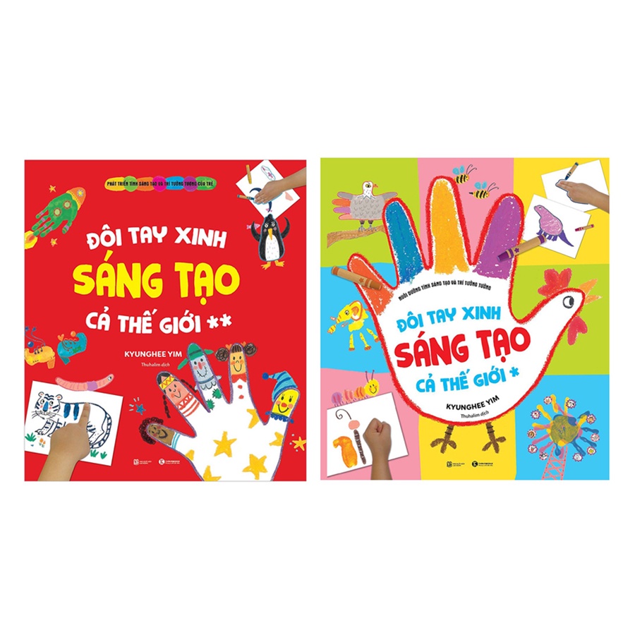 Sách - Combo Đôi tay xinh sáng tạo cả thế giới ( 2 quyển )