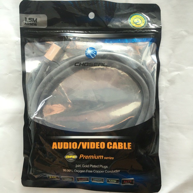 Dây mạng CAT 6 hàng đẹp CHOSEAL