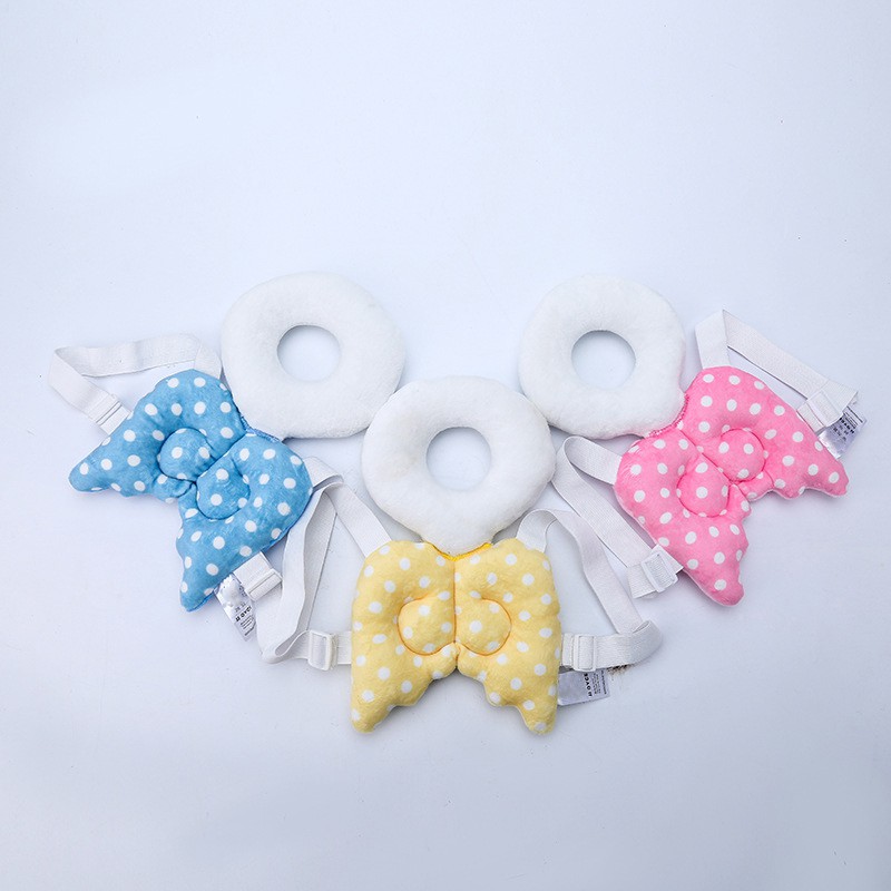 Miếng bọc góc bảo vệ đầu cho bé bằng cotton mềm