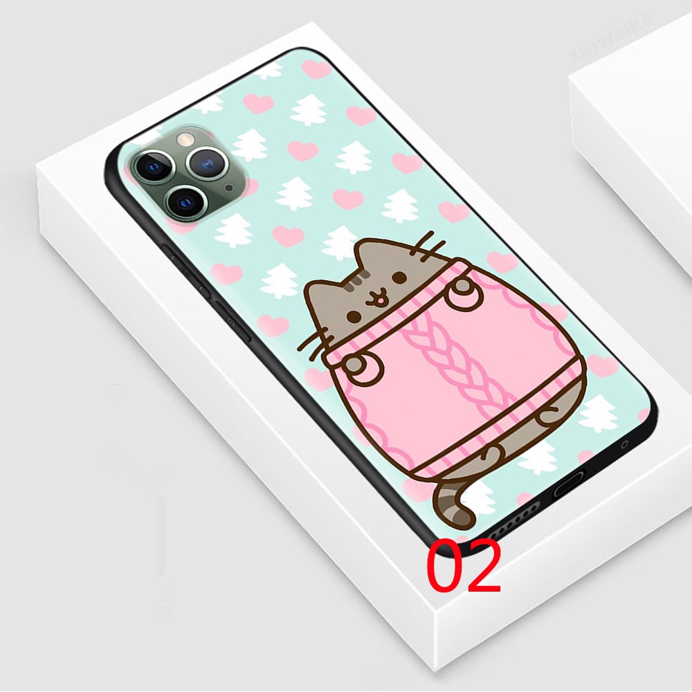 Ốp Lưng Silicone Họa Tiết Mèo Pusheen Dễ Thương Cho Vivo Y20 Y20I V20 Pro Se Y21 Y30 Y50 Y31 Y51