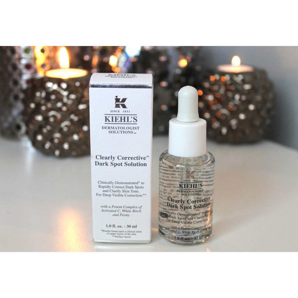 (Bill)Serum Làm Mờ Thâm Sáng Da Kiehl's Clearly Corrective Dark Spot Solution 30ml