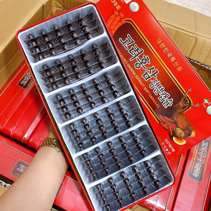 Đạm Sâm Nhung Hươu Hàn Quốc - hộp 120 viên