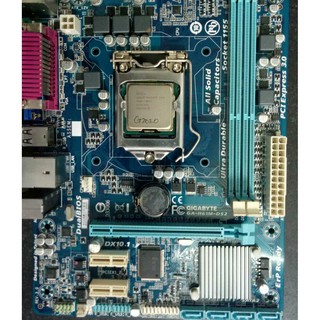Combo main gigabyte h61-ds2 + cpu g2020