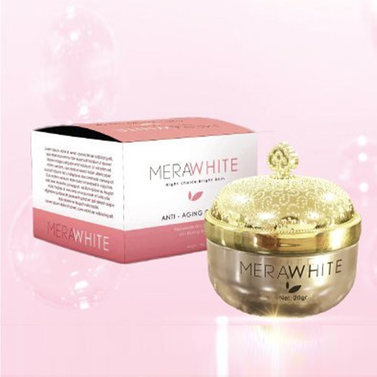 Kem Merawhite Chính Hãng - mera white Trắng Da, Mờ Nám, Tàn Nhang, Chống Lão Hóa Da