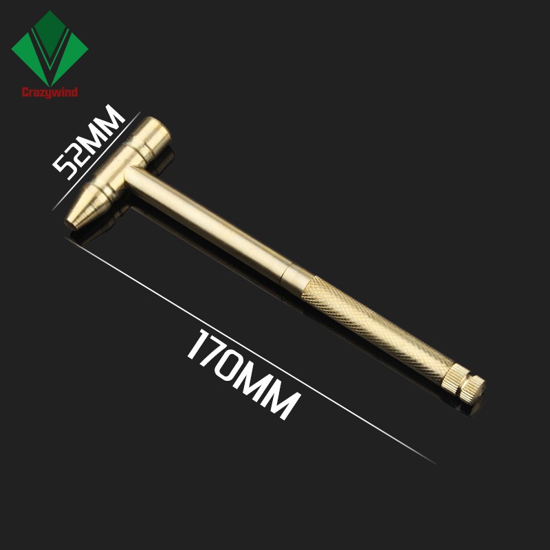 Búa Đồng Nhỏ Gọn Kèm Phụ Kiện 5 Trong 1 Đa Dụng