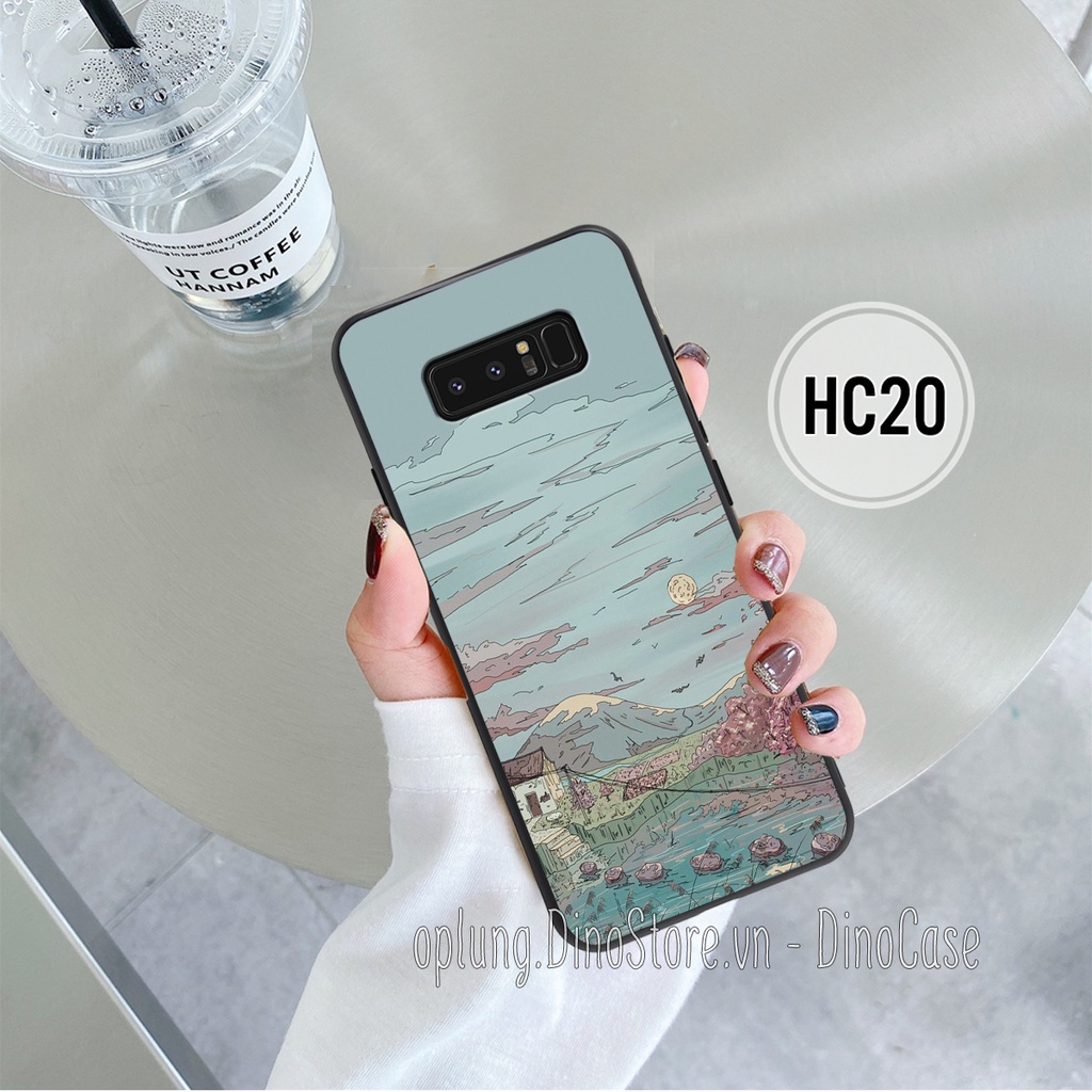 Ốp lưng Samsung Note 8/Note 9/S8/S8Plus/S8+ in hình bầu trời đám mây cloud vintage bảo vệ camera, bền đẹp giá rẻ.