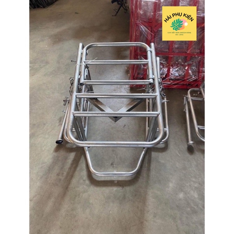 Giá trở hàng xe máy , Baga chở hàng xe máy đa năng ống tuýp D21 siêu bền