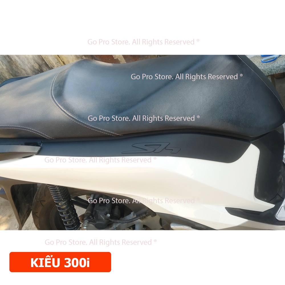 Ốp Hông Nẹp Sườn SH 2017 - 2019 Nhựa Xi