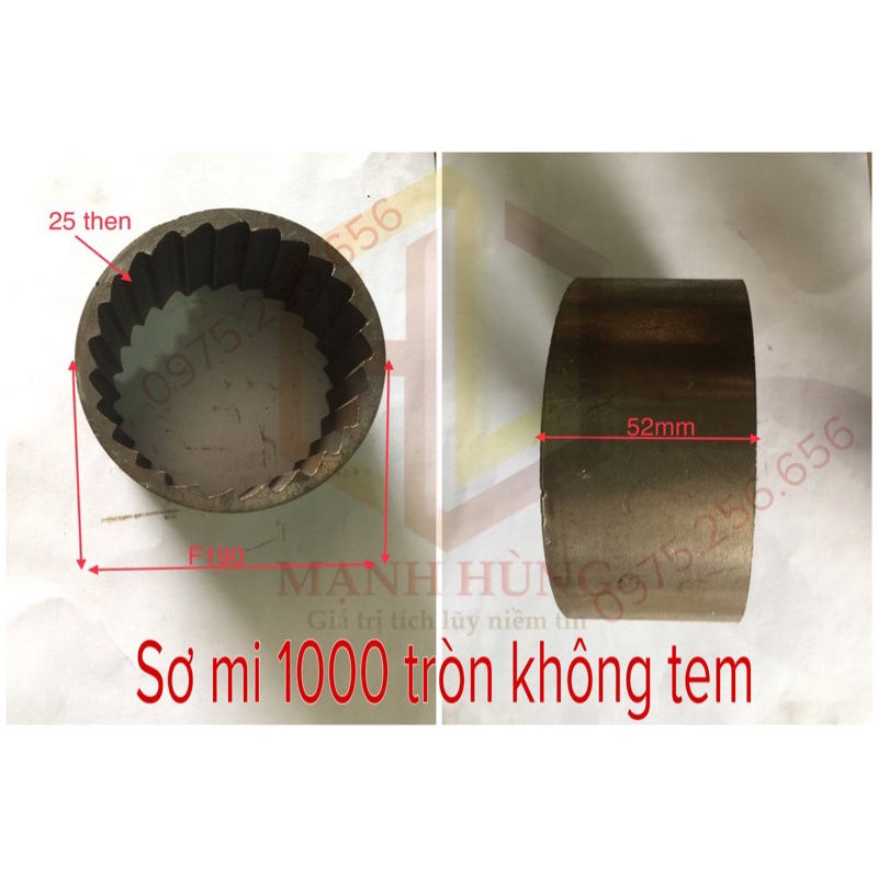 Sơ mi 1000 tròn không temmáy trà trắng máy gặt máy thái máy nông nghiệp phụ tùng máy nông nghiệp