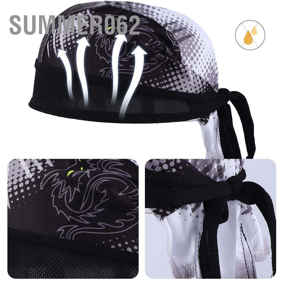 Summer062 Cycling Cap Sports Sweatproof Headscarf Outdoors Bicycle Bike Riding Headband