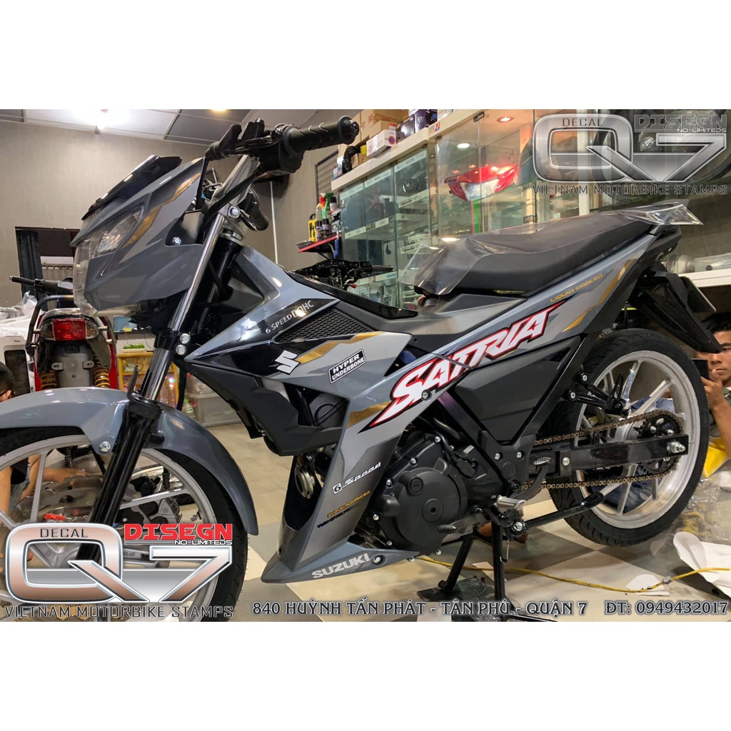 TEM RỜI RAIDER FI - XÁM ĐEN