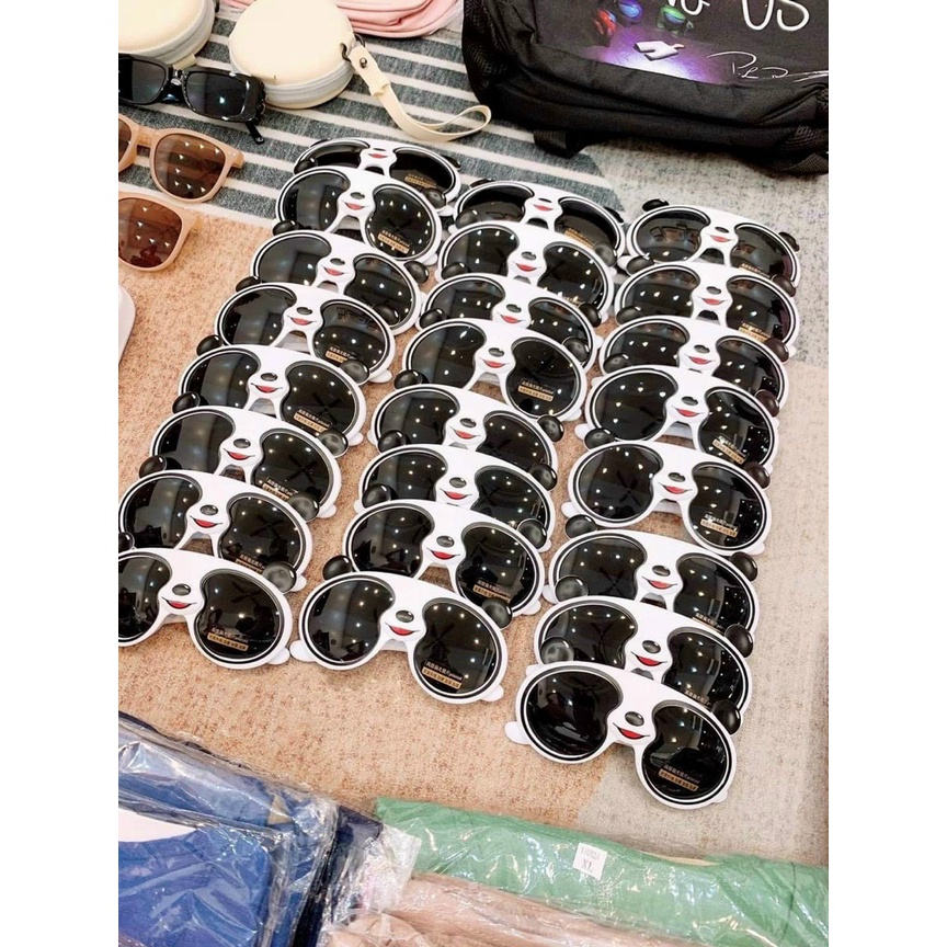 Kính Mát Phân Cực Chống Tia UV Hình Gấu Trúc Hoạt Hình Cho Bé