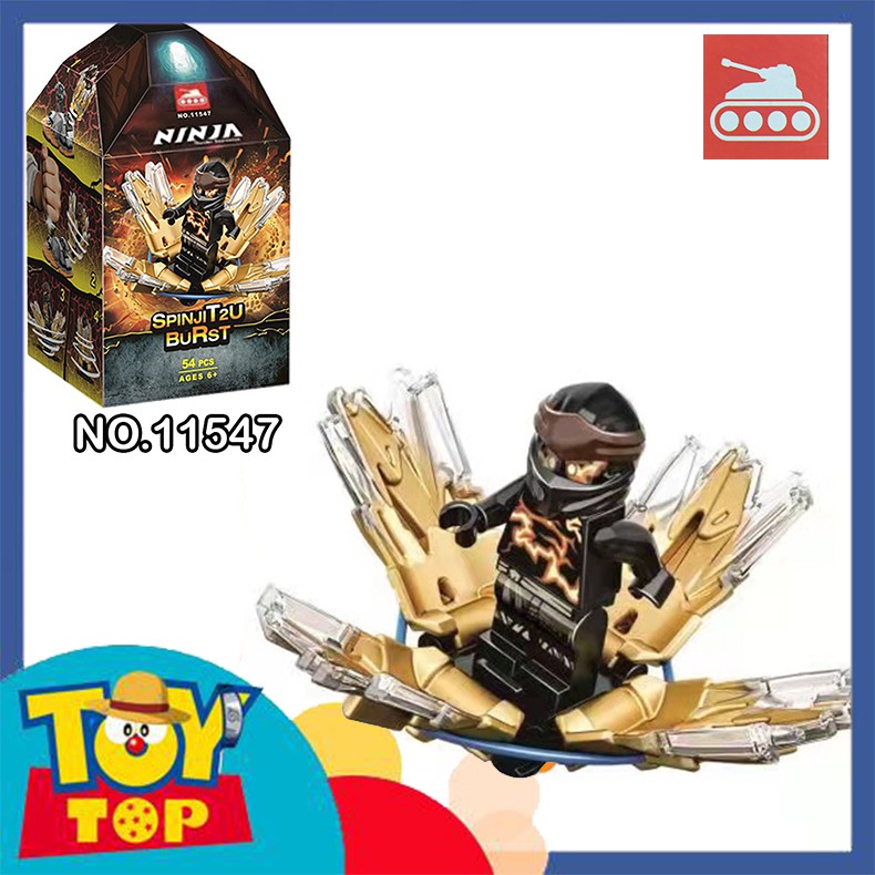 [Một con] Non - lego Ninjago Lắp ráp con quay lốc xoáy Burst của Cole , Kai , Lloyd xếp hình LARI 11547 / 11548 / 11549