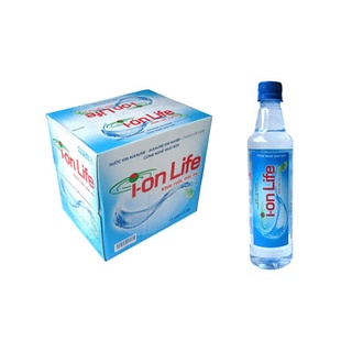 [HCM] Thùng Nước Ion Life 450ml (24 chai)