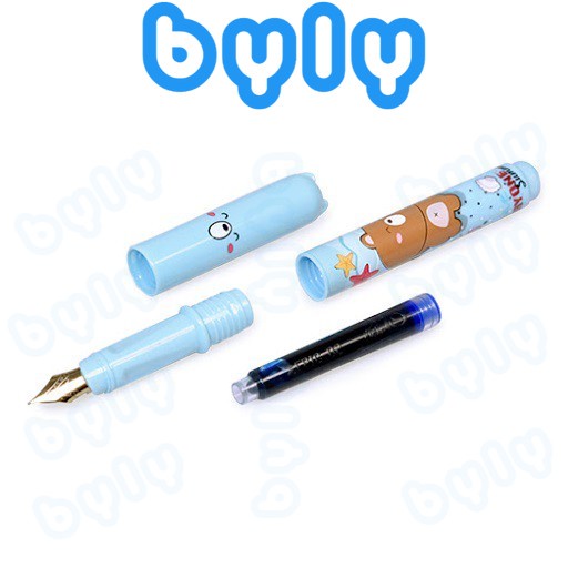 Bút máy 𝑻𝒉𝒊𝒆̂𝒏 𝑳𝒐𝒏𝒈 sử dụng ống mực Điểm 10 FTC-08 - ByLy Store