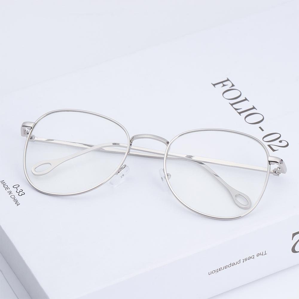 SUMU Mắt Kính Gọng Tròn Lớn Bằng Kim Loại Dành Cho Nam Và Nữ