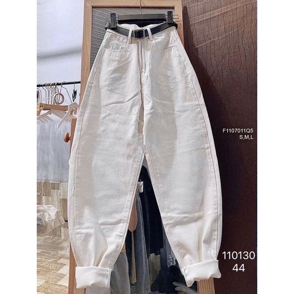 Quần baggy jean bẻ lai ống TT1107