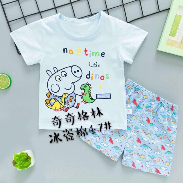 [8-14kg] Bộ thun cotton Kaikai chuẩn xịn xuất Hàn sz Nhí cho bé