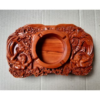 [Mã LIFEBKA5 giảm 10% tối đa 1 Triệu đơn 500k] Gạt Tàn Thuốc Lá Gỗ Hương Trạm Cô Tiên Cao Cấp