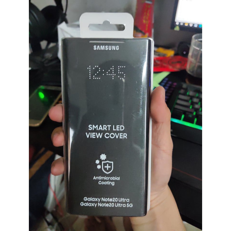 Bao Da Samsung Note 20 Ultra Chính Hãng Nguyên Seal LED View Cover