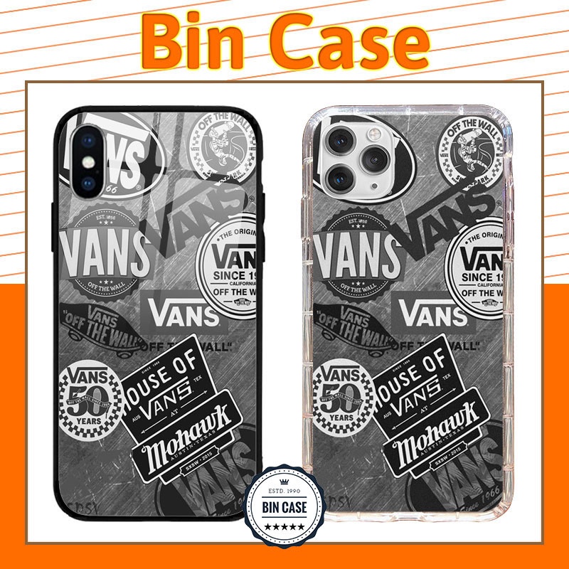 🔥Ốp lưng chống trơn trượt giày VANS 🔥màu xám cuốn hút iphone 13 12 11 Pro Max 6s 6 7 8 Plus X Xr Xs Max BRAND062