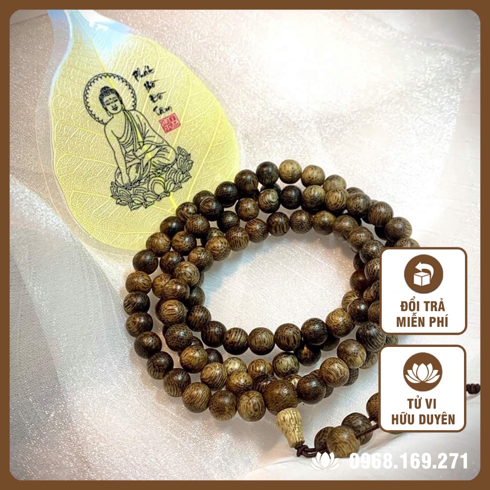 Vòng Trầm Hương 💕FREESHIP💕 tràng 108 hạt đeo tay thanh lịch, hương thơm tự nhiên, Đổi trả miễn phí, Xem Tử vi hữu duyên | BigBuy360 - bigbuy360.vn