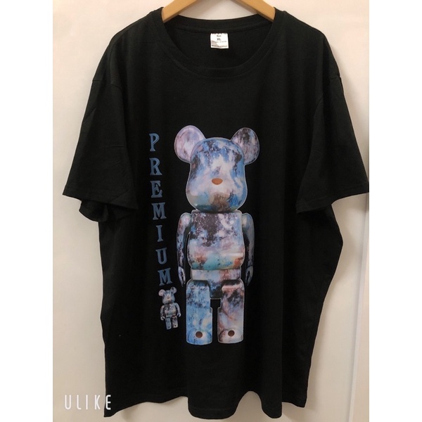 Áo thun tay lỡ cổ tròn gấu Bearbrick Premium hot trend summer 2022 unisex basic dáng oversize nam nư cotton ZAHA SIÊU RẺ