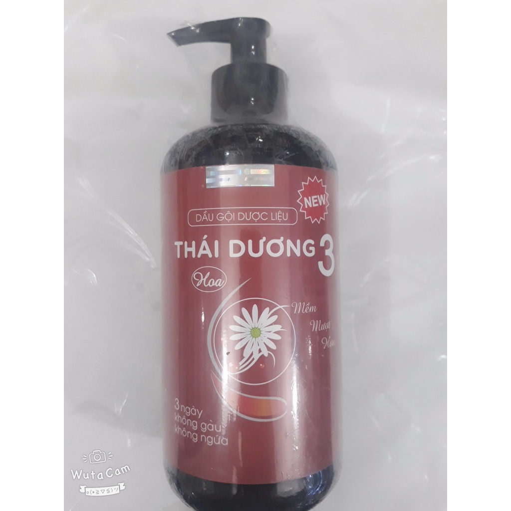 (CHÍNH HÃNG) Dầu gội THÁI DƯƠNG 3, Chai 480ml có vòi, giúp sạch gàu, sạch da đầu, giúp dưỡng tóc và giúp tóc suôn mềm