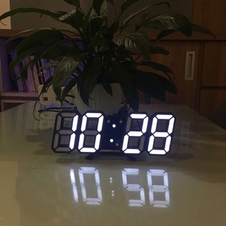 Đồng hồ LED treo tường, để bàn, trang trí phong cách Hàn Quốc
