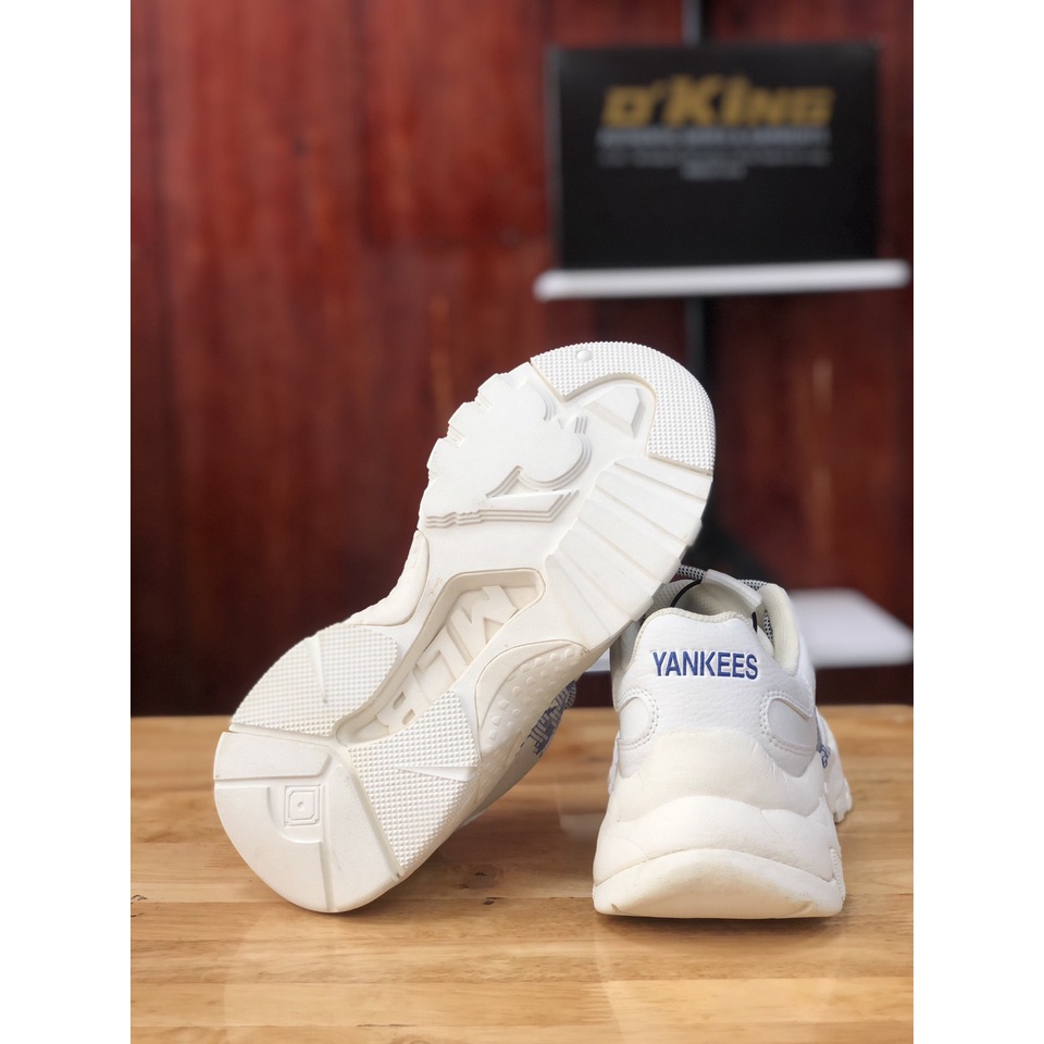 Giày MLB Chunky NY PY Pixel, giày sneakers nữ đế cao chính hãng