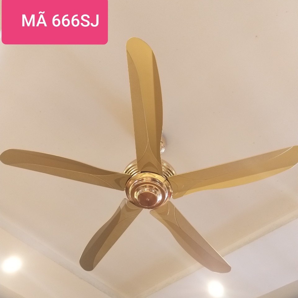 Quạt Trần Không Đèn Cánh Nhựa ABS MS:TQJ-302 Có Điều Khiển Thuận Tiện, Có Nhiều Tốc Độ Gió.
