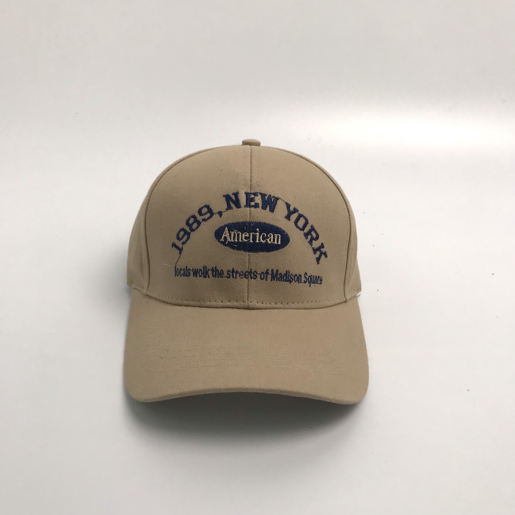 Nón Mũ Lưỡi Trai 1989 NEWYORK Nam Nữ Ulzzang Unisex BOM HOUSE