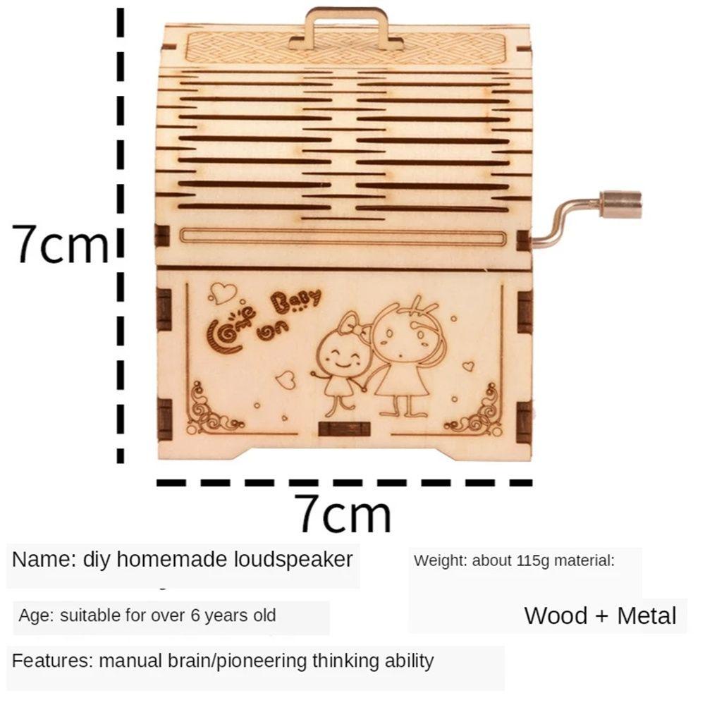 Hộp Nhạc Đồ Chơi Giáo Dục DIY Cho Bé