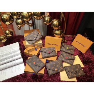 Ví ngắn đựng card da đẹp có nút