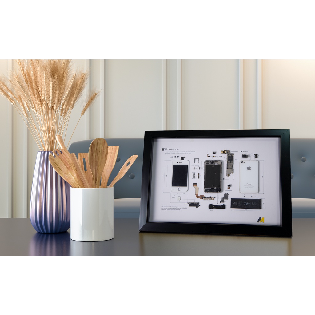 Khung tiêu bản iphone 4s