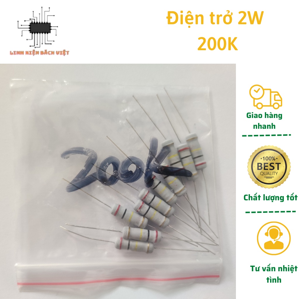 Combo 10 loại điện trở công suất bếp từ thông dụng