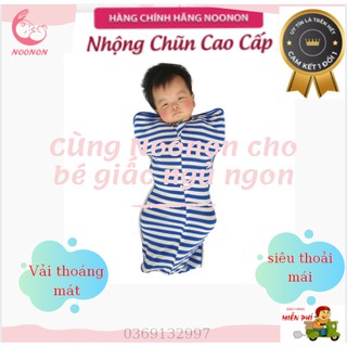 Nhộng Chũn Noonon 💝 FREESHIP💝 Quấn Nhộng Chũn vải giống cocoon -Túi ngủ cho bé