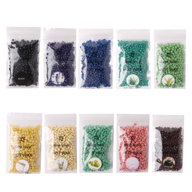 Túi Đậu Sáp Cứng Tẩy Lông 100g Không Có Dải Dán