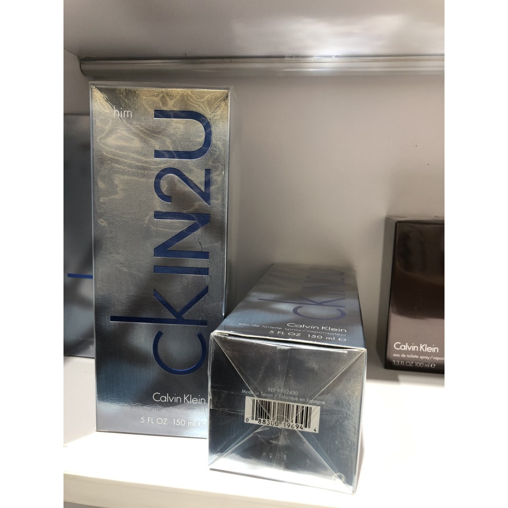 Nước hoa nam CALVIN KLEIN IN2U FOR HIM EDT 150ml giá rẻ cao cấp chính hãng