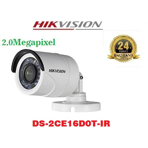 Camera HD-TVI hồng ngoại 2.0 Megapixel HIKVISION DS-2CE16D0T-IR