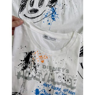 Áo Thun ZR Phun Sơn Mickey