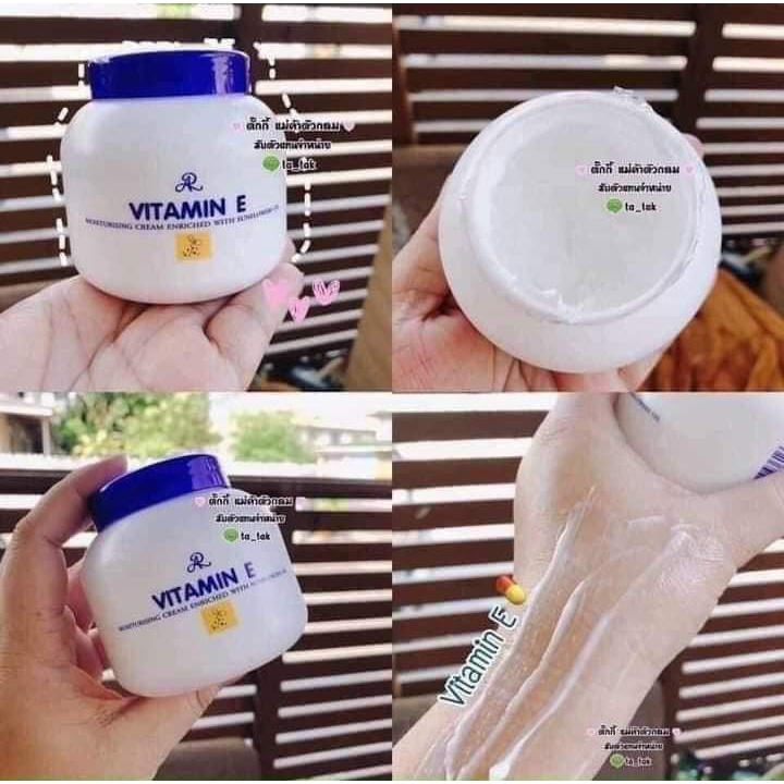 Kem dưỡng thể Vitamin E Thái Lan 200ml