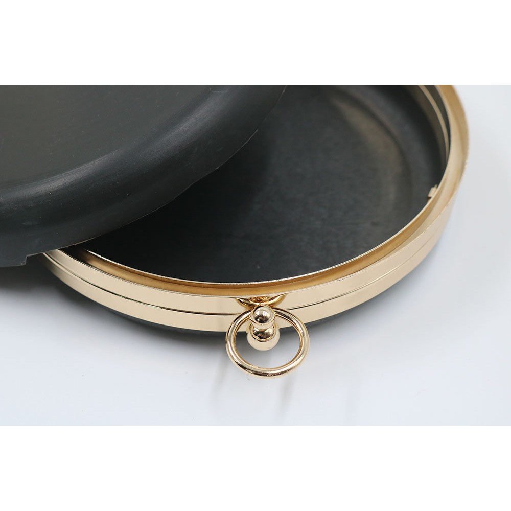 Phôi hộp nhựa handmade đựng trang sức hình tròn