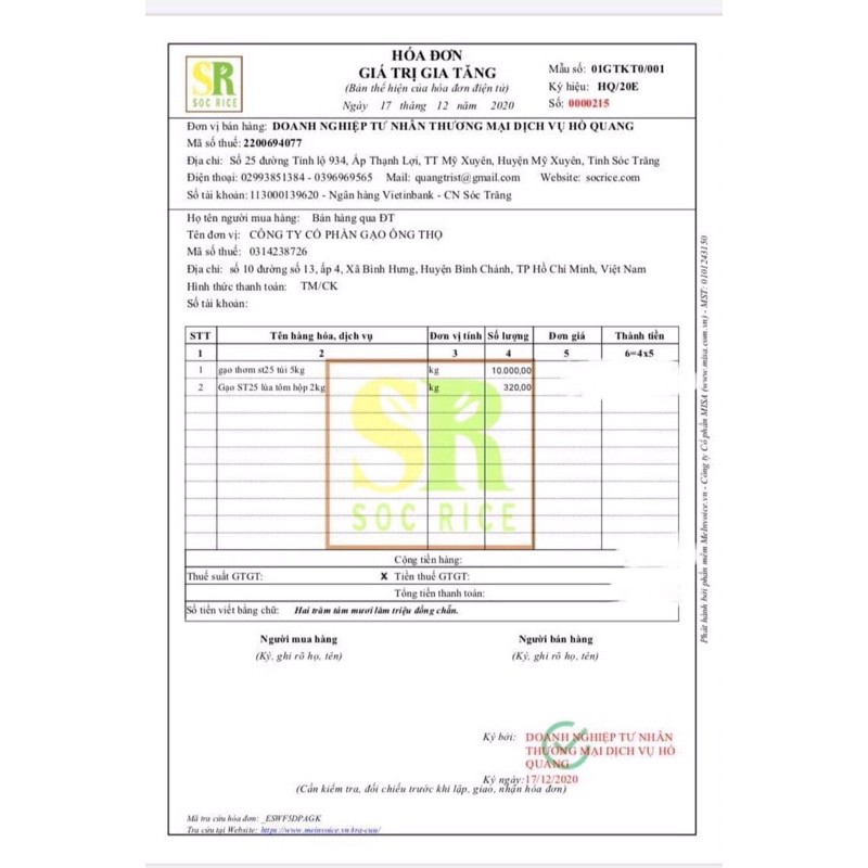 BÁN SỈ GẠO ST25 - GẠO NGON NHẤT THẾ GIỚI ( túi 5kg) | BigBuy360 - bigbuy360.vn