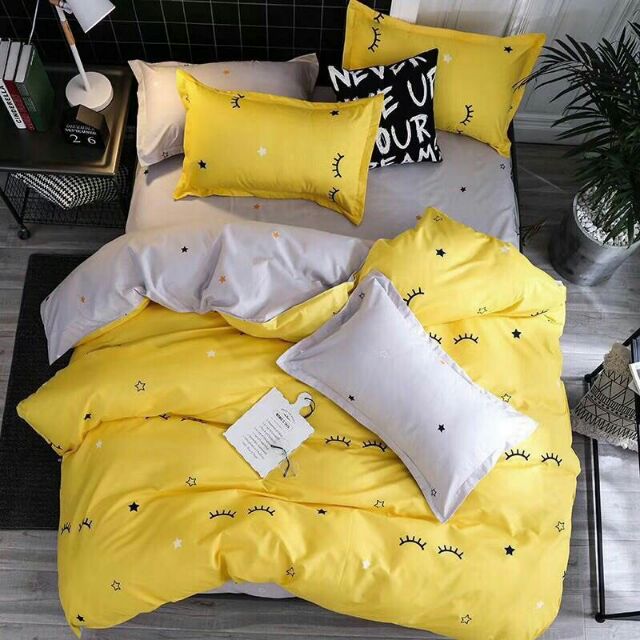 Trọn bộ chăn ga gối Poly nhập cao cấp mới về