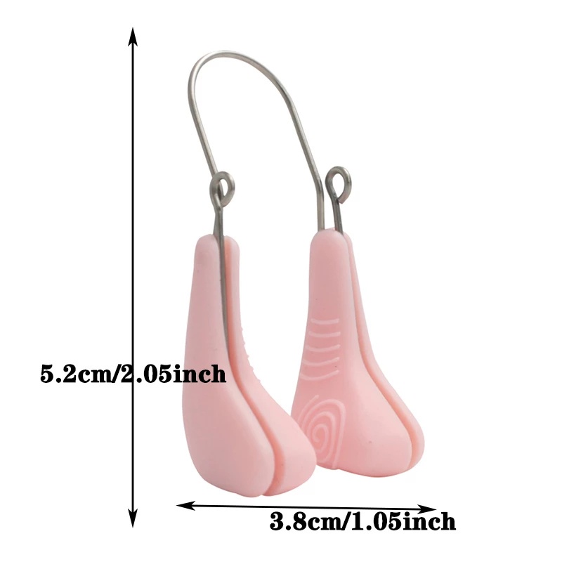 1 Dụng Cụ Kẹp Mũi Không Gây Đau Đớn Bằng Silicon Mềm Tiện Dụng