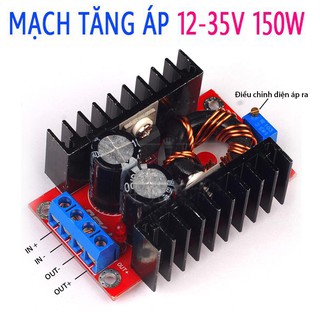 Mạch tăng áp DC 150W 10-32v lên 12-35v